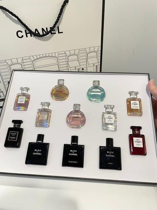 Perfume Chanel Fragnance Set of 12